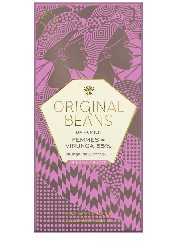 original beans femmes de virunga dark milk congo 55 procent dark milk