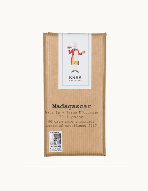 Krak chocolate Madagascar Mava 'ottange 70%