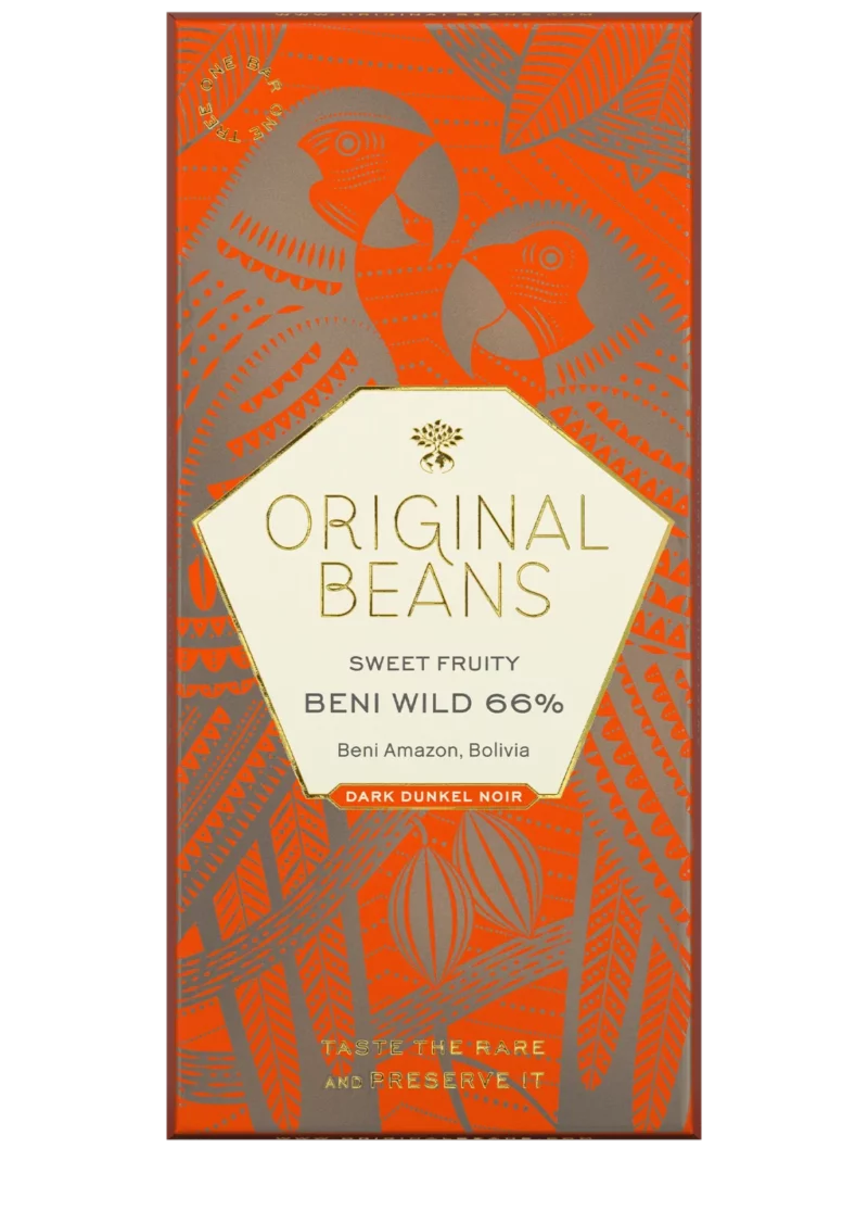 Original Beans Beni Wild Harvest Bolivia 66 percent