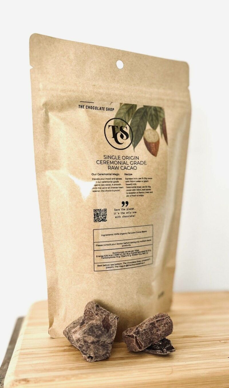 Costa Rica Single Origin Drinking Chocolate TCS 70 percent vegan 500 gr.