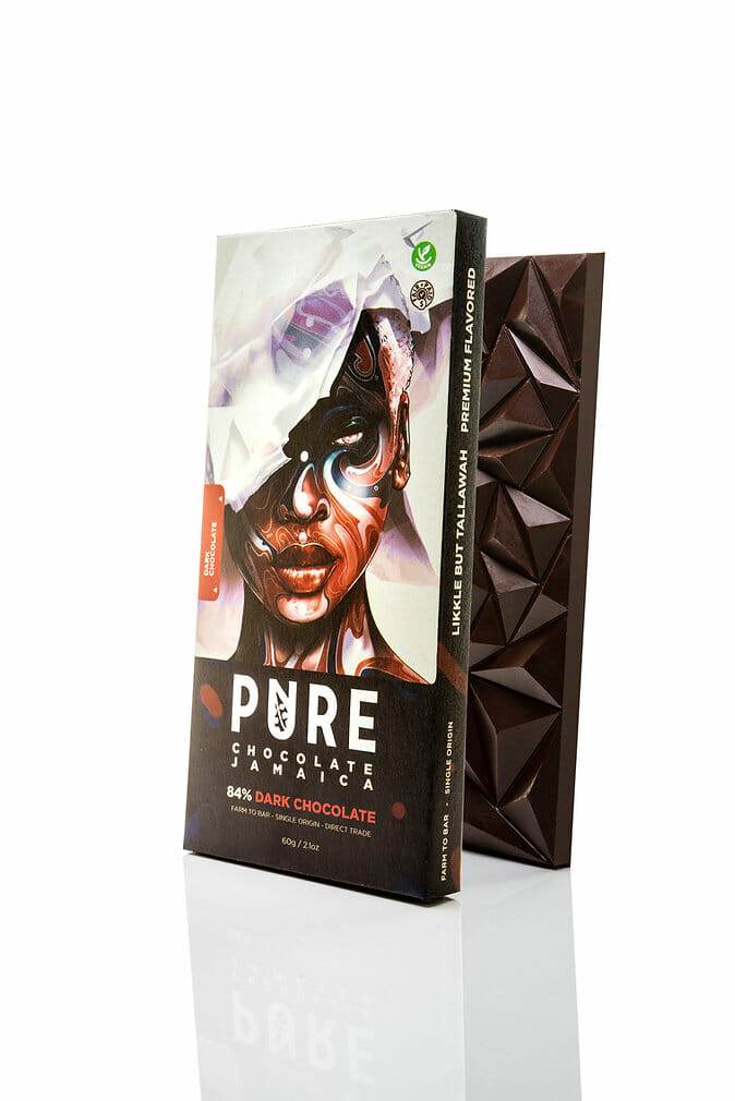 pure chocolate puur 84 procent jamaica