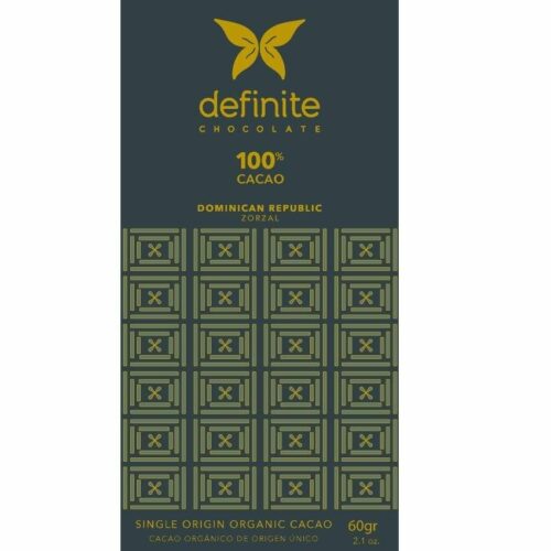 definite chocolate 100 procent origine dominicaanse republiek