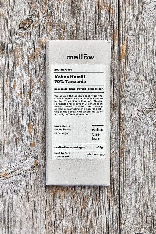 mellow chocolate seaweed tanzania 70 procent